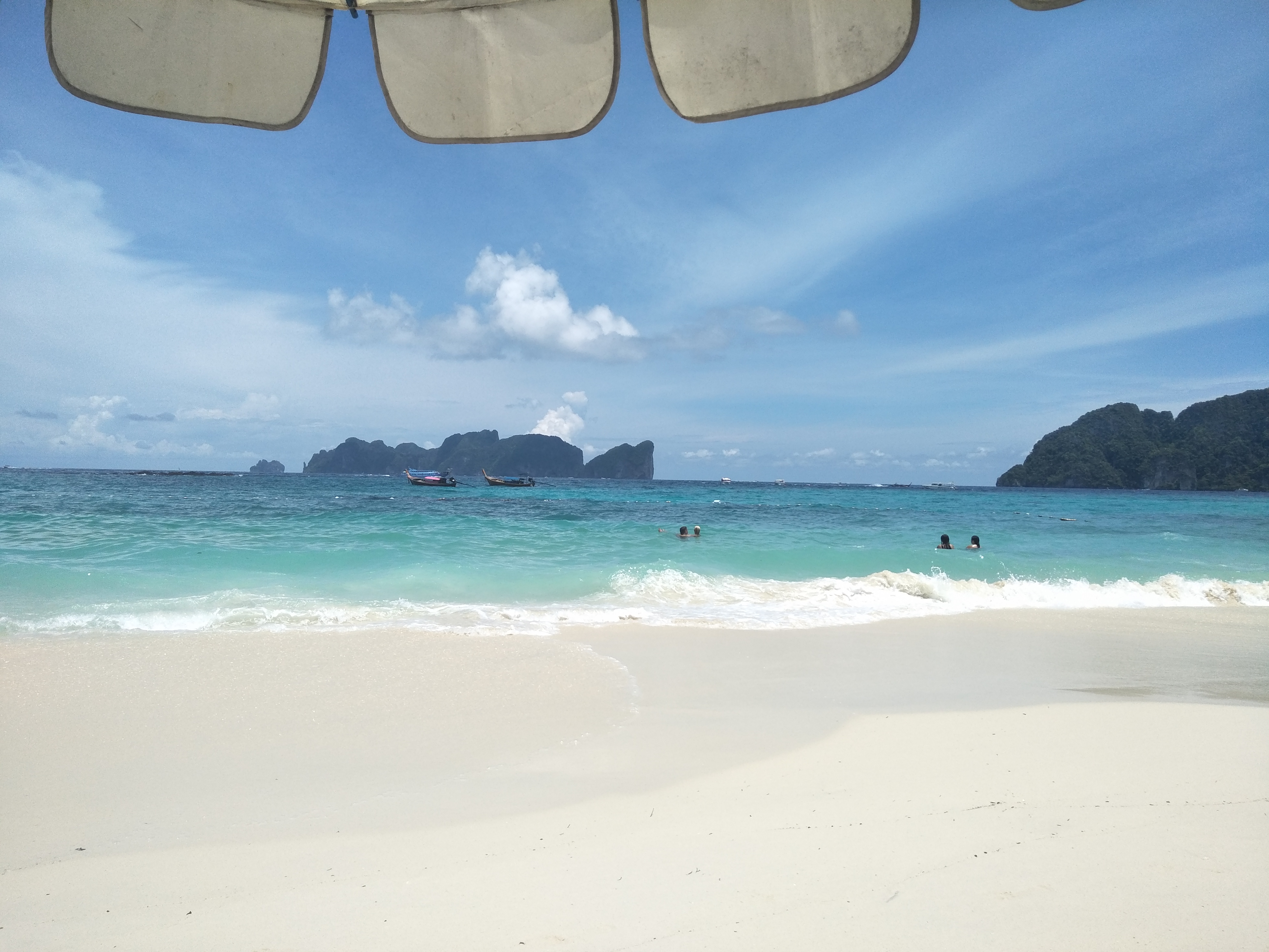 Relaxing On Long Beach