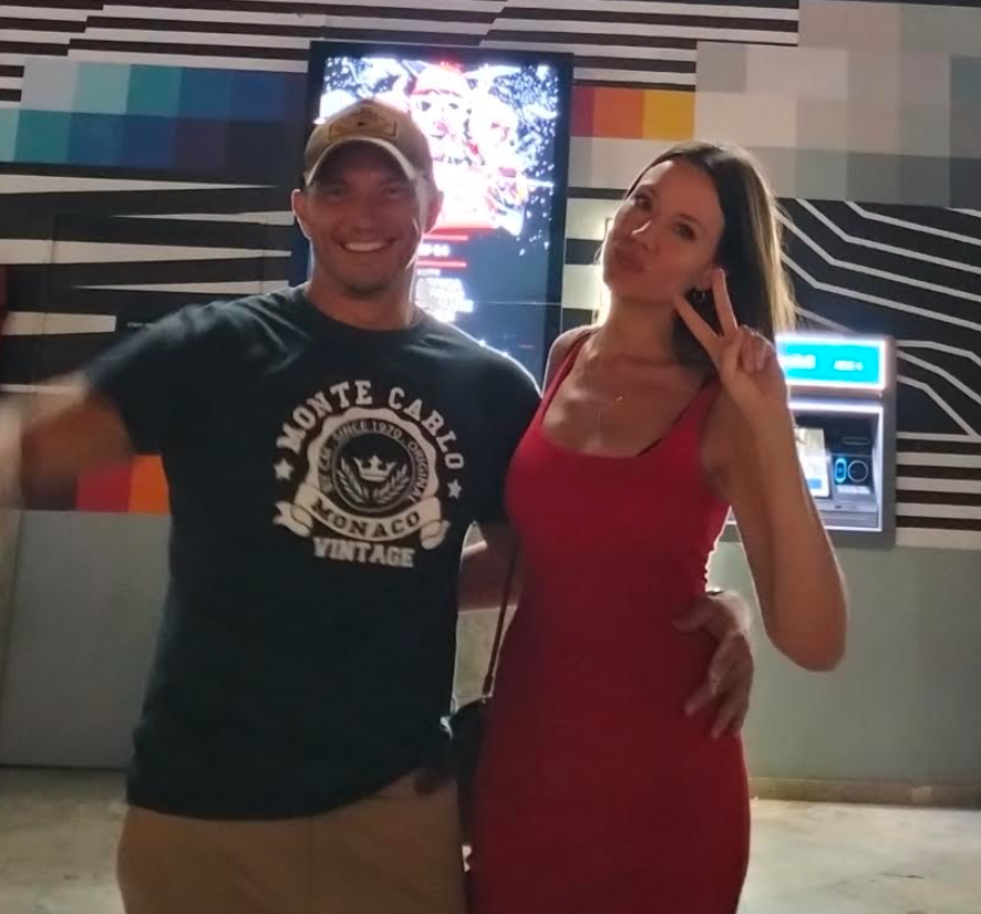 Photo of us at Barefaced Travel